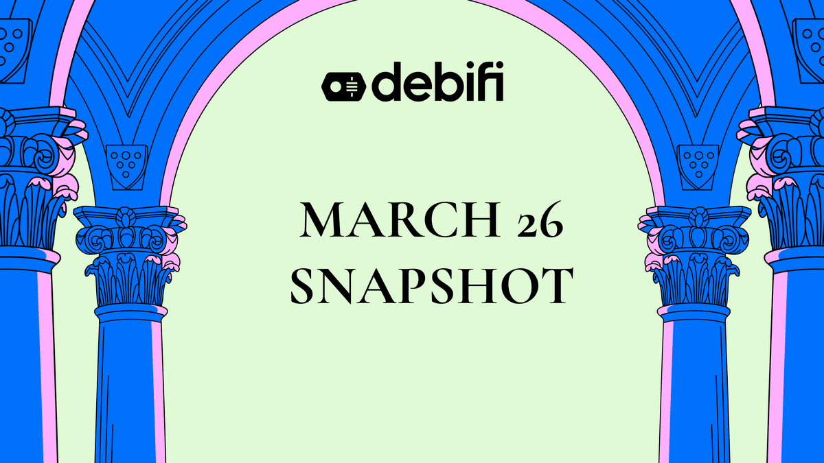 Debifi & Bitcoin Snapshot for March 2026