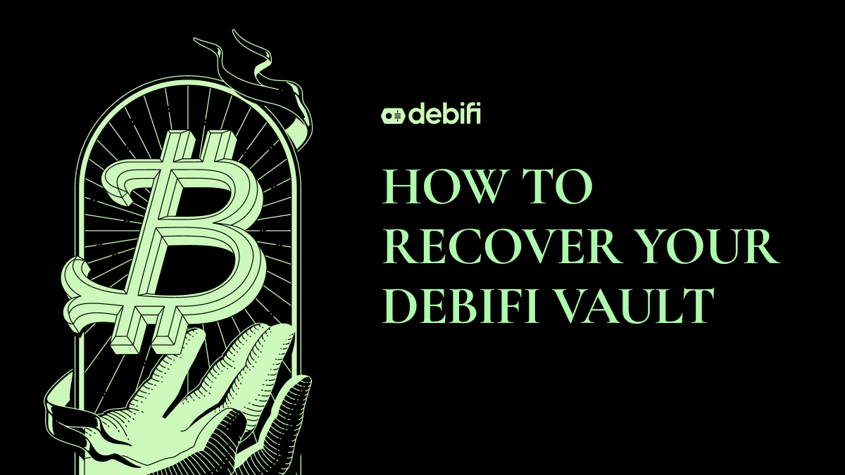 Debifi Bitcoin Vault recovery process cover image