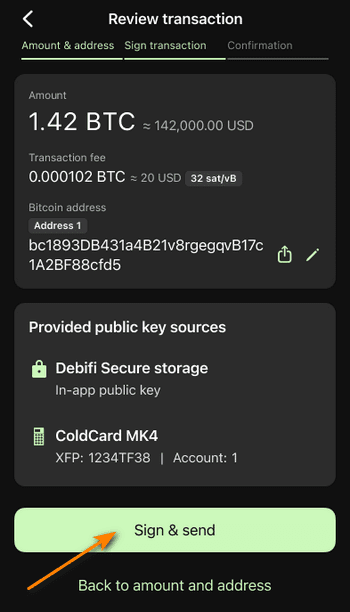 How to send bitcoin