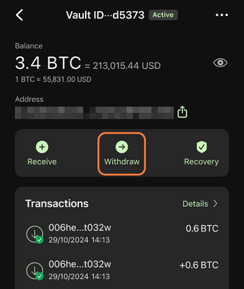 How to withdraw Bitcoin