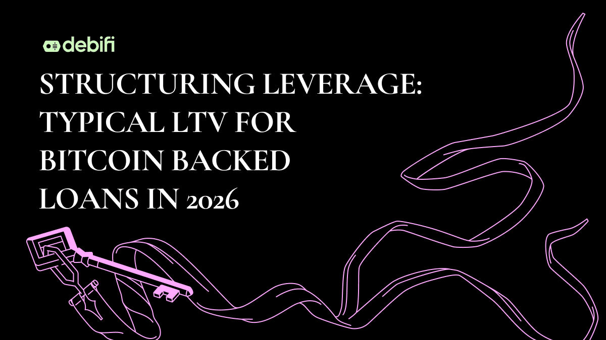 Structuring Leverage: Typical LTV for Bitcoin Backed Loans in 2026